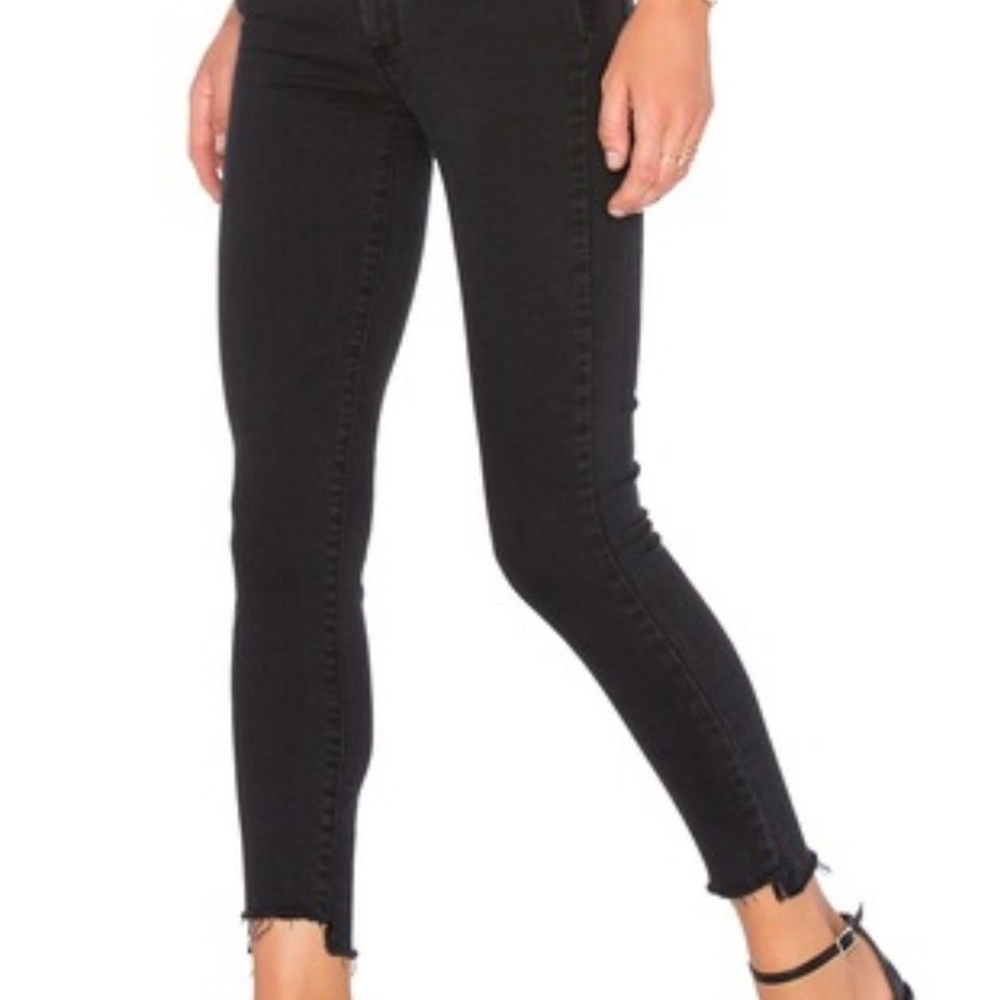 Black Paige Verdugo Ankle w/ Rockslide Hem